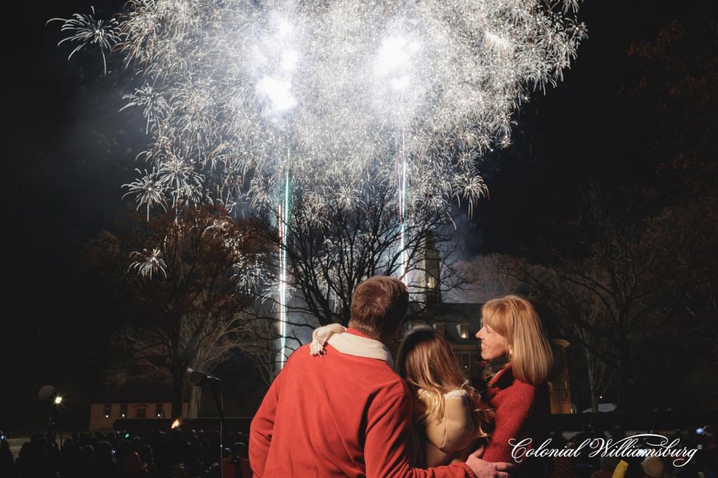 Grand Illumination at Colonial Williamsburg